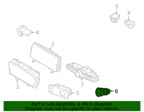 Start-stop button Volvo XC40 19-25