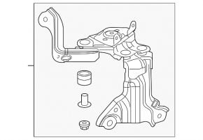 ABS bracket ABS Toyota Rav4 19- 2.5