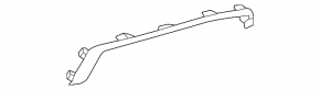Left rear bumper molding for BMW i4 2022-2025
