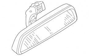 Interior mirror BMW X5 E70 07-13 auto-dimming, with control