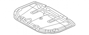 Hood insulation Lexus ES250 ES300h ES350 19-