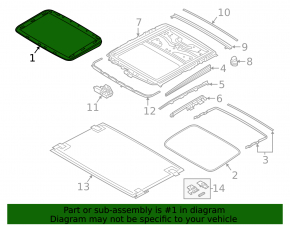 Hatch assembly BMW 5 G30 17-23