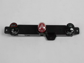 Fiat 500 12-19 dashboard buttons