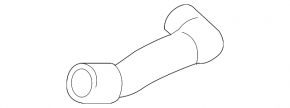 Audi A3 8V 15-20 1.8T, 2.0T turbocharger coolant pipe, second intake