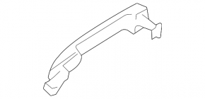 Door handle outer front right Subaru Outback 10-14