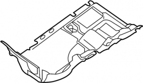 Infiniti QX50 19-25 black floor covering