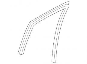 Inner door frame rear left Nissan Kicks 18-24
