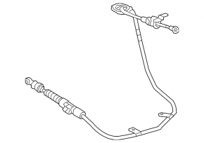 Chevrolet Camaro 16- Automatic Transmission Cable