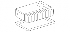 Lexus GX470 03-09 Climate Control Scratch