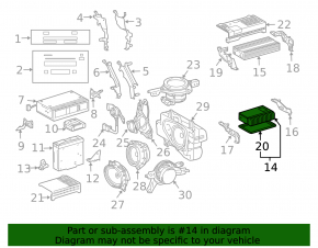 Lexus GX470 03-09 Climate Control Scratch