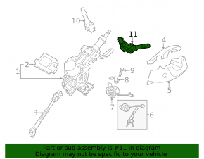 Left steering column switch for Kia Optima 11-16