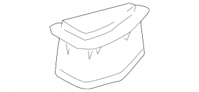 Battery air duct Lexus GS450h 07-11 No. 1