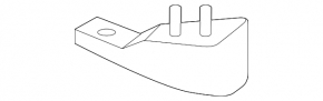 Rear left mudguard for Jaguar I-Pace 19-23