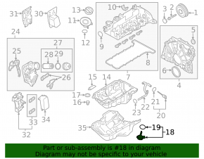Oil level sensor BMW 3 F30 14-18 328d