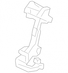 Front left caliper bracket for Volvo XC60 18-25 (R18)