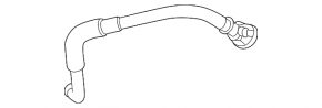 Cooling system pipe Hyundai Ioniq 5 22-24 AWD plastic with quick release with sensor