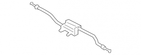 Bonnet release cable front part Audi Q7 16-