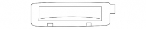 Ceiling light rear left BMW X1 F48 16-19