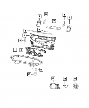 Fiat 500 12-18 bonnet insulation