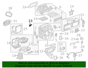 Chevrolet Equinox EV 24-26 Evaporator Temperature Sensor