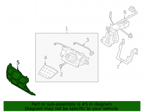 Hyundai Kona 19-23 EV Charging Port Bracket