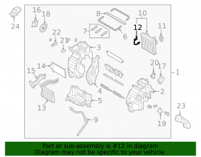 Hyundai Tucson 22-25 Evaporator Temperature Sensor