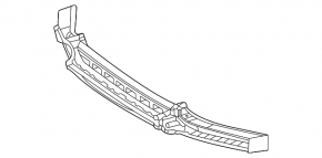 Mercedes X167 GLS 450 20-23 Front Bumper Absorber