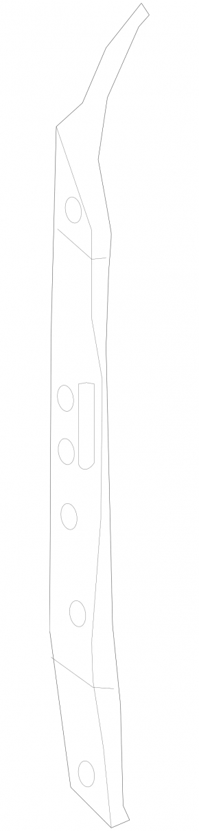 Wing seal door-wing right Mercedes GLC 16-22
