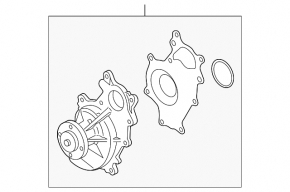 Water cooling pump Ford Mustang mk6 15- 3.7