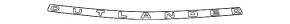 The hood emblem with the word "OUTLANDER" appears black on the Mitsubishi Outlander 22-25.