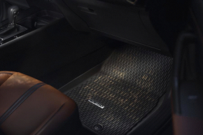 Set of Mazda CX-50 floor mats, 23-25 mm, black rubber