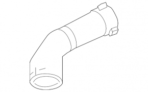 Intercooler pipe left BMW 5 G30 18-19 4.4T