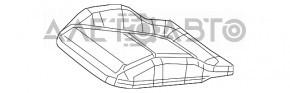 Driver's seat Mercedes GLA 14-20 leather gray