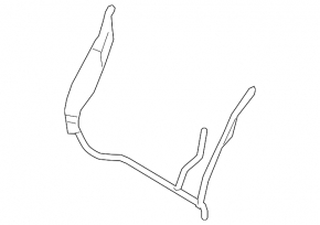 Volvo XC90 16-25 driver's seat lumbar support with pump