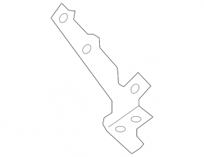 Hood hinge right VW Tiguan 09-18