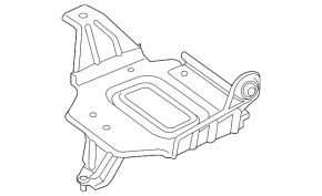 Battery bracket BMW X3 G01 18- engine compartment