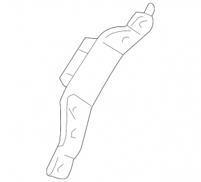 Rear left airbag sensor for Toyota Camry v30 2.4