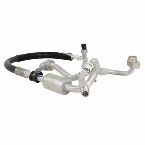 Lincoln MKZ 13-20 hybrid air conditioner condenser-compressor tube for R134A, with cap