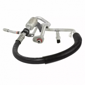 Lincoln MKZ 13-20 hybrid air conditioner condenser-compressor tube for R134A, with cap