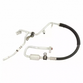 Lincoln MKZ 13-20 hybrid air conditioner condenser-compressor tube for R134A, with cap