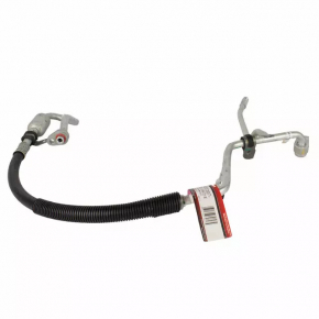 Lincoln MKZ 13-20 hybrid air conditioner condenser-compressor tube for R134A, with cap