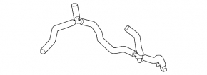 Ford Escape MK4 20-26 hybrid high-pressure water supply hose with tees