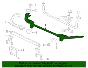 TV top bar Jaguar F-Pace X761 17-
