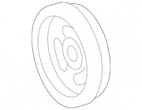 Crankshaft Pulley Toyota Sienna 23-25 A25AFXS 2.5