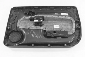Door trim card front left Fiat 500 12-17 black