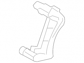 Front right caliper bracket for Toyota Rav4 13-18