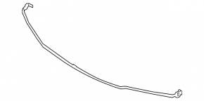Cable for fastening the upper absorber of the front bumper BMW 3 G20 19-22