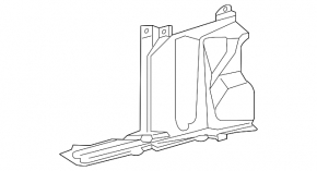 Right engine guard for Lexus UX200 UX250h 19-25