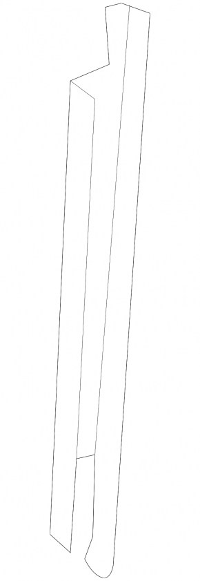 Toyota Avalon 05-12 Hood Lock Bar