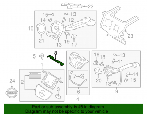 Charging Port Cover Inner Nissan Leaf 11-12
